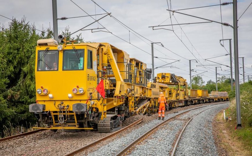 EIFFAGE ET CAPTRAIN REMPORTENT UN CONTRAT DE RÉNOVATION DU RÉSEAU FERROVIAIRE DE 415 MILLIONS D'EUROS